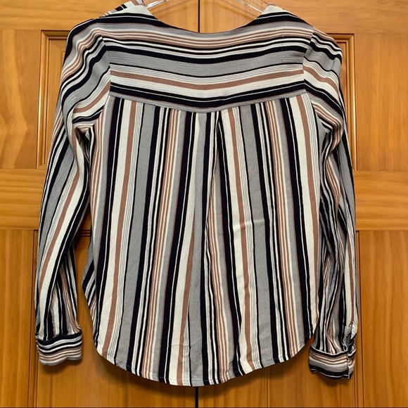 Lulu’s Striped Top Size XS - Picture 5 of 7